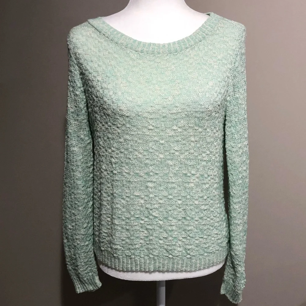 Pink Rose Crew Neck Sweater